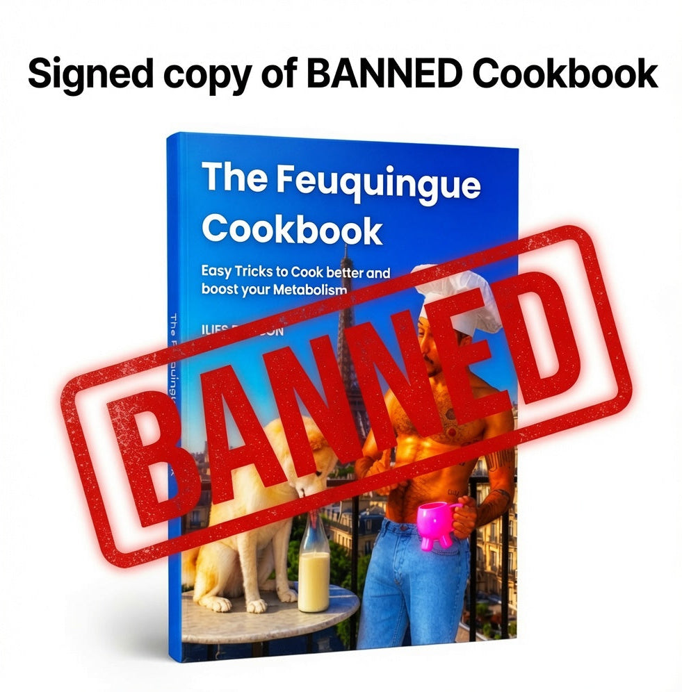 Signed Copy of BANNED Feuquingue Cookbook